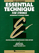 Essential Technique for Strings Piano string method book cover